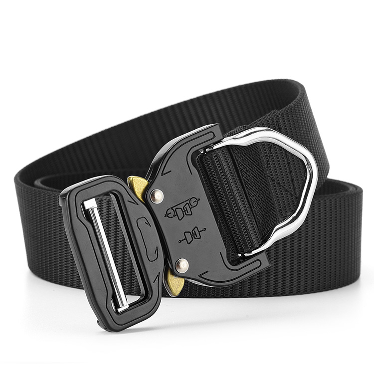 Высококачественный нейлоновый военный тактический ремень с быстроразъемной металлической пряжкой