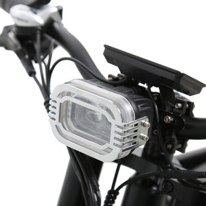 Motocicleta Eléctrica TXED de 20 Pulgadas con Suspensión Completa, 7 Velocidades, Motor de 52V 1200W en la Rueda Trasera, Frenos de Disco Hidráulicos, Bicicleta Eléctrica para Nieve - Product Image 6