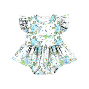 Mono de Bebé LT-469-YXW, Mono con Mangas con Volantes para Recién Nacidos de 0 a 6 Años, Vestido Estampado, Mono Cómodo - Product Image 3