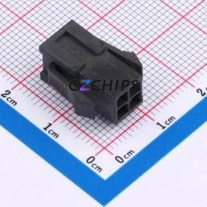 ZX-MX3.0-2-2P-HMJK Housing (Wire-to-Board / Wire-to-Wire) P=3mm Connector 2x2P 3mm Micro-Fit (MX 3.0) 3mm - Product Image 2