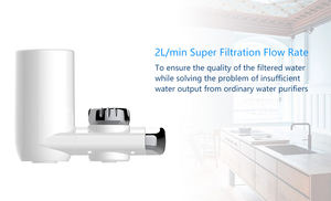 Purificateur <span class=keywords><strong>d</strong></span>'<span class=keywords><strong>eau</strong></span> manuel BEC-8081 filtre à <span class=keywords><strong>eau</strong></span> en plastique facile à installer pour robinets de cuisine pour le traitement de l'<span class=keywords><strong>eau</strong></span> potable domestique - Product Image 2