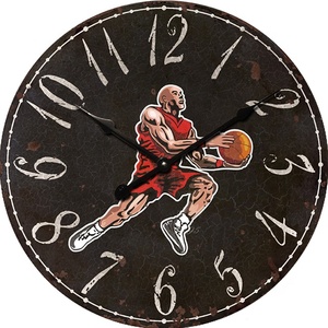 Antique <strong>Jordan</strong> Basketball Shot <strong>Clock</strong> Wall Decor - Product Image 1