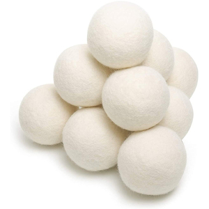 %100 Yün XL Boyut Çevre Dostu Yün Kurutma Topları Pamuklu Çanta ile (1500 Kullanım) - Product Image 4