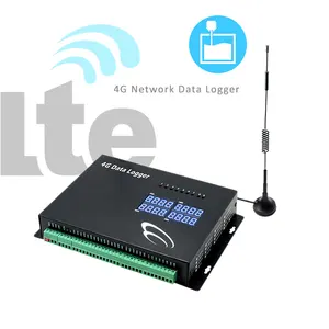 4G LTE temperatura in tempo reale termometro gsm controllo del livello dell'acqua data logger 8 canali per termostato wireless