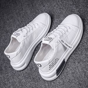 Men's Summer Breathable Lace up <b>Canvas</b> <b>Sneakers</b> Comfortable Rubber Outsole Casual Trendy All-Match - Product Image 3