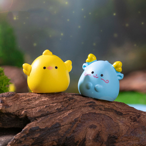 Duyên dáng 12 Mảnh hoàng đạo mini nhựa động vật thủ công bức tượng thu nhỏ Tự Làm Thủ Công nhựa cây cảnh để bàn trang trí xe hơi đồ trang trí - Product Image 5