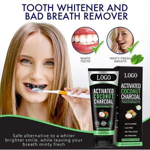 <span class=keywords><strong>Buena</strong></span> <span class=keywords><strong>pasta</strong></span> <span class=keywords><strong>de</strong></span> <span class=keywords><strong>dientes</strong></span> sin fluoruro vegano <span class=keywords><strong>de</strong></span> carbón activado <span class=keywords><strong>de</strong></span> coco natural <span class=keywords><strong>para</strong></span> eliminar el mal aliento y <span class=keywords><strong>blanquear</strong></span> <span class=keywords><strong>los</strong></span> <span class=keywords><strong>dientes</strong></span> - Product Image 4