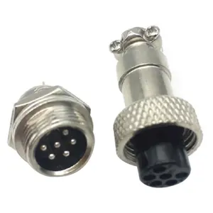 Aviation Male and Female Plug GX12 Hole Circular Round Plug Socket Connector