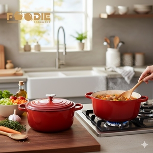 Ensemble de casseroles en <span class=keywords><strong>fonte</strong></span> <span class=keywords><strong>émaillée</strong></span> OEM ODM, casserole en <span class=keywords><strong>fonte</strong></span> <span class=keywords><strong>émaillée</strong></span>, cocotte en <span class=keywords><strong>fonte</strong></span> <span class=keywords><strong>émaillée</strong></span>, moule à pain, casserole, pot de cuisine - Product Image 4