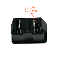 LZ-F-M4A Wechselstrom-Steckdose 10A 250V AC-Stromanschluss 2-polige Buchse AC-Stromausgang