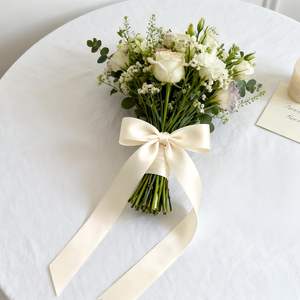 Rubans personnalisés en satin, ruban uni en polyester, ruban en satin de soie imprimé, ruban personnalisé écologique - Product Image 3