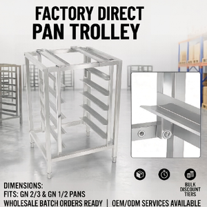 Wholesale Commercial Stainless Steel Bakery <b>Oven</b> <b>Rack</b> Trolley Cart with Wheels Multi-Layer Baking Tray Cooling Transport <b>Rack</b> fo - Product Image 4