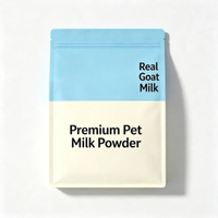 Sachet alimentaire pour animaux personnalisé imprimé, sachet refermable pour friandises pour chiens et chats, sachet alimentaire pour animaux résistant à l'humidité avec fermeture éclair
