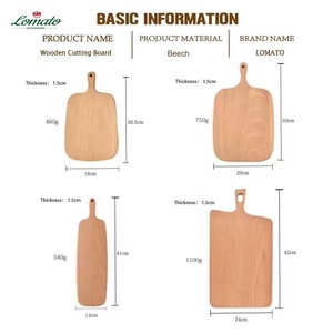 Planches à Découper Épaisses en <span class=keywords><strong>Bois</strong></span> Vierge Personnalisées d'Usine, Blocs et Planches Intelligentes en Bambou, Acacia, Noyer Noir pour <span class=keywords><strong>Cuisine</strong></span> en Gros - Product Image 6