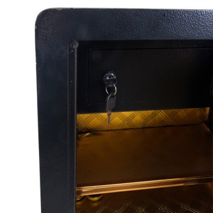 Weichi Cajas Fuertes Solid Steel Hotel Office Safe Deposit <b>Box</b> with Key <b>Lock</b> Jewelry Money Storage Home Use Safe <b>Box</b> - Product Image 5