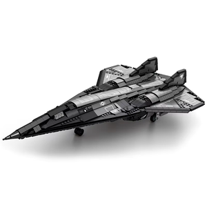 Reobrix 33039 SR-72, Modelo de Avión de Reconocimiento, Serie Militar, Bloques de Construcción DIY, Juguete para Niños, Regalo de Navidad, 1880 Piezas - Product Image 1