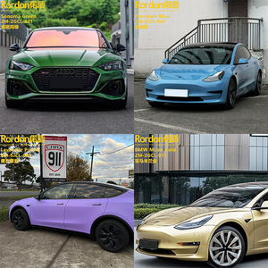 TPU changement de couleur de peinture de voiture Ppf résistance hydrophobe et Yelloing avec 5 ans de film de vinyle d'emballage de voiture en fibre de carbone automatique - Product Image 3