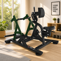 Équipement de musculation commercial : Rameur dorsal, Appareil de fitness commercial pour usage en salle de sport, Entraînement de force, Extension de jambe, Appareil d'entraînement fonctionnel