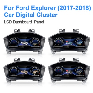 NaviHua <b>Car</b> Digital Cluster LCD Instrument Panel Dashboard Upgrade <b>Speedometer</b> <b>for</b> Ford Explorer 2017-2018 Linux System - Product Image 2