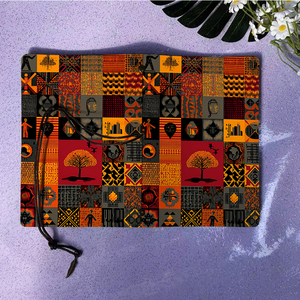 Carnet de notes en métal à thème vintage A6 fait à la main pour notes de réunion (professionnels) avec formes figures motifs arbre homme <span class=keywords><strong>Pat</strong></span> - Product Image 6