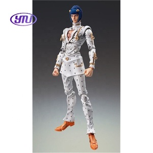 หุ่นอะนิเมะ17cm, รูปปั้นแอคชั่นแอคชั่นซูเปอร์ผจญภัยสุดแปลกของ <span class=keywords><strong>Jojo</strong></span> หมายเลข27-jotaro kujo แบบมีข้อต่อสำหรับนักสะสม - Product Image 6