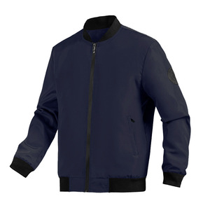 Chaqueta nueva 2025, cárdigan con cuello de béisbol, Chaqueta corta para <span class=keywords><strong>hombre</strong></span>, chaqueta holgada - Product Image 5