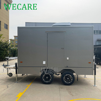 Wecare unité de salle de bain portable de luxe douche et wc toilette remorque camping mobile toilette