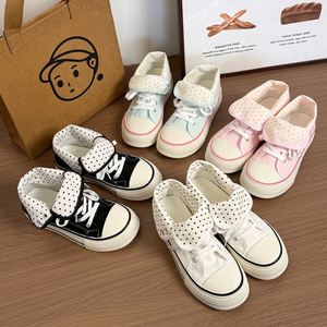 Zapatillas de Lona de Estilo Coreano con Puntos, Diseño Original, Novedad 2026, Modernas, Versátiles y Casuales para Mujer - Product Image 5