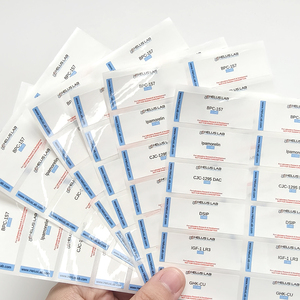 Etiqueta Adhesiva para Vacunas, Cuidado de la Salud, Laboratorio, Material BOPP Blanco, Laminación Brillante, Etiqueta de Producto para la Industria Médica - Product Image 5