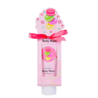 Label privé Noël Enfant Arbre à Thé Lait de Chèvre Curcuma Beurre de Karité Vitamine C Hydratant Exfoliation Parfum Moussant Gel Corporel
