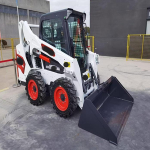 Chargeuse compacte S530, chargeuse frontale, moteur diesel, chargeuse sur pneus blanche, roulement de moteur, boîte de vitesses, haute efficacité, usage intensif - Product Image 1