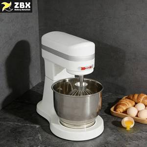 Équipement alimentaire, mini robot de cuisine 5L, équipement de boulangerie, appareils électroménagers, mixeur alimentaire électrique pour la cuisine avec tête inclinable à 10 vitesses - Product Image 5