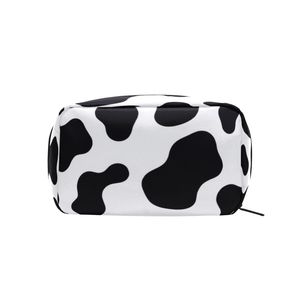 Custom Cow Printed <b>Makeup</b> <b>Bag</b> for Women Cute Animal Print Cosmetic Pouch Wholesale Travel Toiletry Wash <b>Bag</b> - Product Image 4