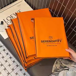 Marca de lujo con logotipo estampado naranja <span class=keywords><strong>Poly</strong></span> Mailers Express ropa de plástico bolsa de envío <span class=keywords><strong>Eco</strong></span> compostable bolsa de polietileno franqueo sobre bolsa - Product Image 3
