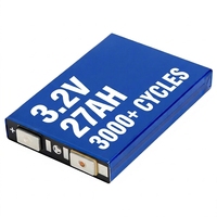 Cellule de batterie prismatique LiFePO4 3,2 V 27 Ah à décharge élevée pour module de stockage d'énergie EV ESS