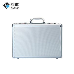 Boîte d'optométrie en alliage d'aluminium Keyou avec serrure et combinaison 3046, grand étui de rangement pour verres d'essai pour examen de l'acuité visuelle - Product Image 1