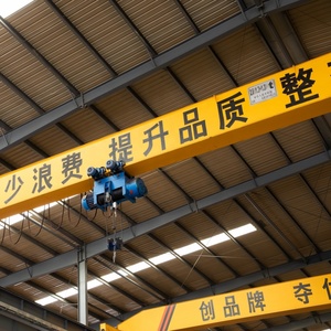 1 tấn 2 tấn 3 tấn 5 tấn 10 tấn chùm đơn trên không cần cẩu Chất lượng cao EOT cần cẩu cho trạm làm việc giá - Product Image 3