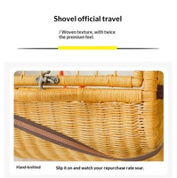 Sac de transport pour animaux de compagnie en rotin indonésien tressé, respirant, sac à dos à bandoulière unique, sac de voyage pour chat, capacité de 7,5 kg, cage pour animaux de compagnie entièrement faite à la main
