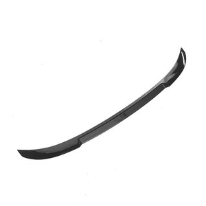 Bmw F30 Rear Spoiler <b>Black</b> Abs <b>Wing</b> Shaped Trunk Lip 3m Tape Installation - Product Image 5