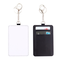 Porte-cartes de Bus en toile vierge par Sublimation, porte-monnaie, pochette pour cartes d'identité, porte-Badge pour femmes et hommes, nouvelle collection