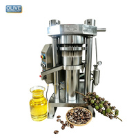 Presse à huile à froid Olive Technology en acier inoxydable OT-150, presse à huile hydraulique pour le traitement des graines de ricin