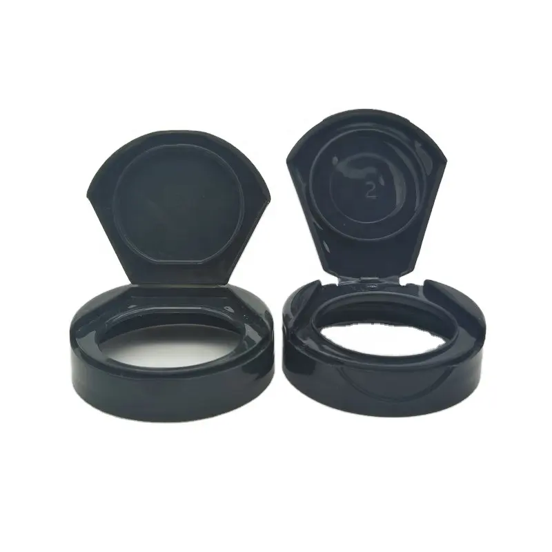 Лидер продаж, пластиковая крышка с винтовым креплением 44 мм, полукрышка с откидной крышкой для медицинской бутылки