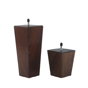 <span class=keywords><strong>Pieds</strong></span> <span class=keywords><strong>de</strong></span> canapé carrés en plastique PP noir <span class=keywords><strong>de</strong></span> <span class=keywords><strong>haute</strong></span> qualité, nouveau style, remplacement OEM pour tables d'extérieur et <span class=keywords><strong>de</strong></span> salon - Product Image 2