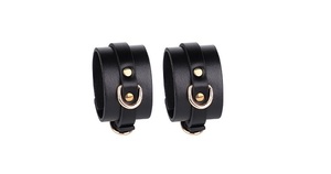 Fetish BDSM <b>Bondage</b> Adult SM Stainless Steel <b>Spreader</b> <b>Bar</b> with PU Hand Cuff Wrist Cuff Ankle Cuff Restraint - Product Image 4