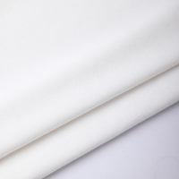 Tissu en coton 100% 270 GSM 160 CM, tricoté chaîne teint uni, toucher doux, pour robes d'enfants, sacs, vêtements et textiles de maison