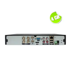 cctv 4 ערוצים בדירוג הגבוה ביותר 5MP ahd dvr h.265 p2p XVI CVI IP אנלוגי 6 ב-1 התקנה קלה למצלמת אבטחה של cctv