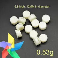 Mini moulin à vent en plastique fait à la main boucle inférieure roulement rotatif chaussures fleur Base petit arbre rotatif résultats de bijoux composants