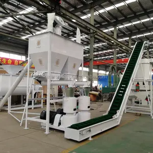1-6 톤 당 시간 가금류 사료 완전한 생산 라인 피드 만드는 라인 제조 기계 가격