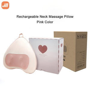 Haute qualité Relax <span class=keywords><strong>siège</strong></span> cervical <span class=keywords><strong>dos</strong></span> chauffage vibrant électrique à piles voiture maison Shiatsu cou <span class=keywords><strong>Massage</strong></span> oreiller - Product Image 6
