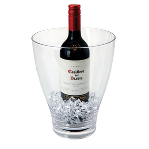 5L Beach Buckets and Pails Clear Champagne Bucket Hard Plastic Wine Whisky Champagne Ice Pail